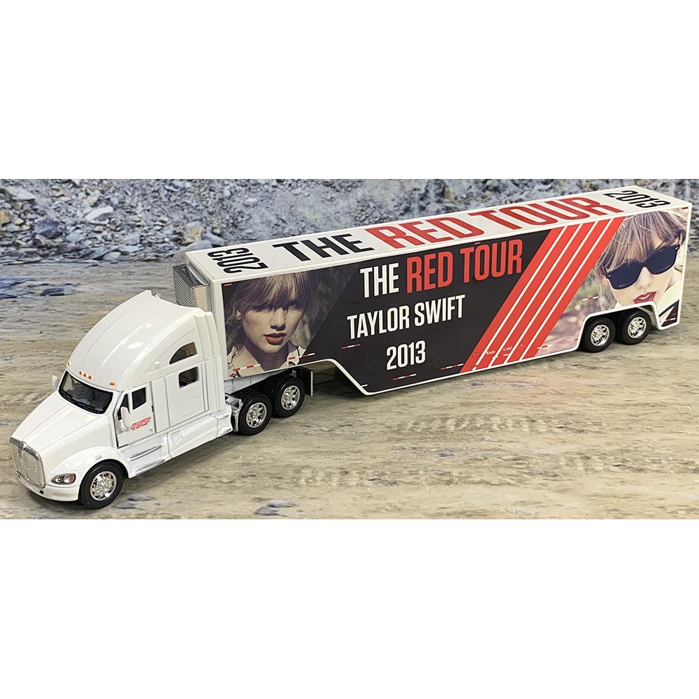 Kenworth T700 w/Moving Van Trailer "Upstaging Inc. - Taylor Swift - The Red Tour 2013 - Version 1"