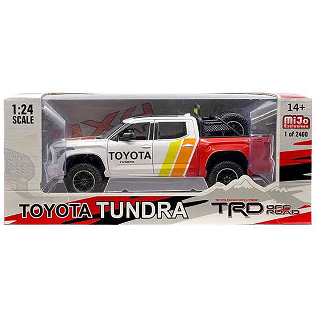 2023 Toyota Tundra TRD Off-Road 4x4 (White w/Stripes)