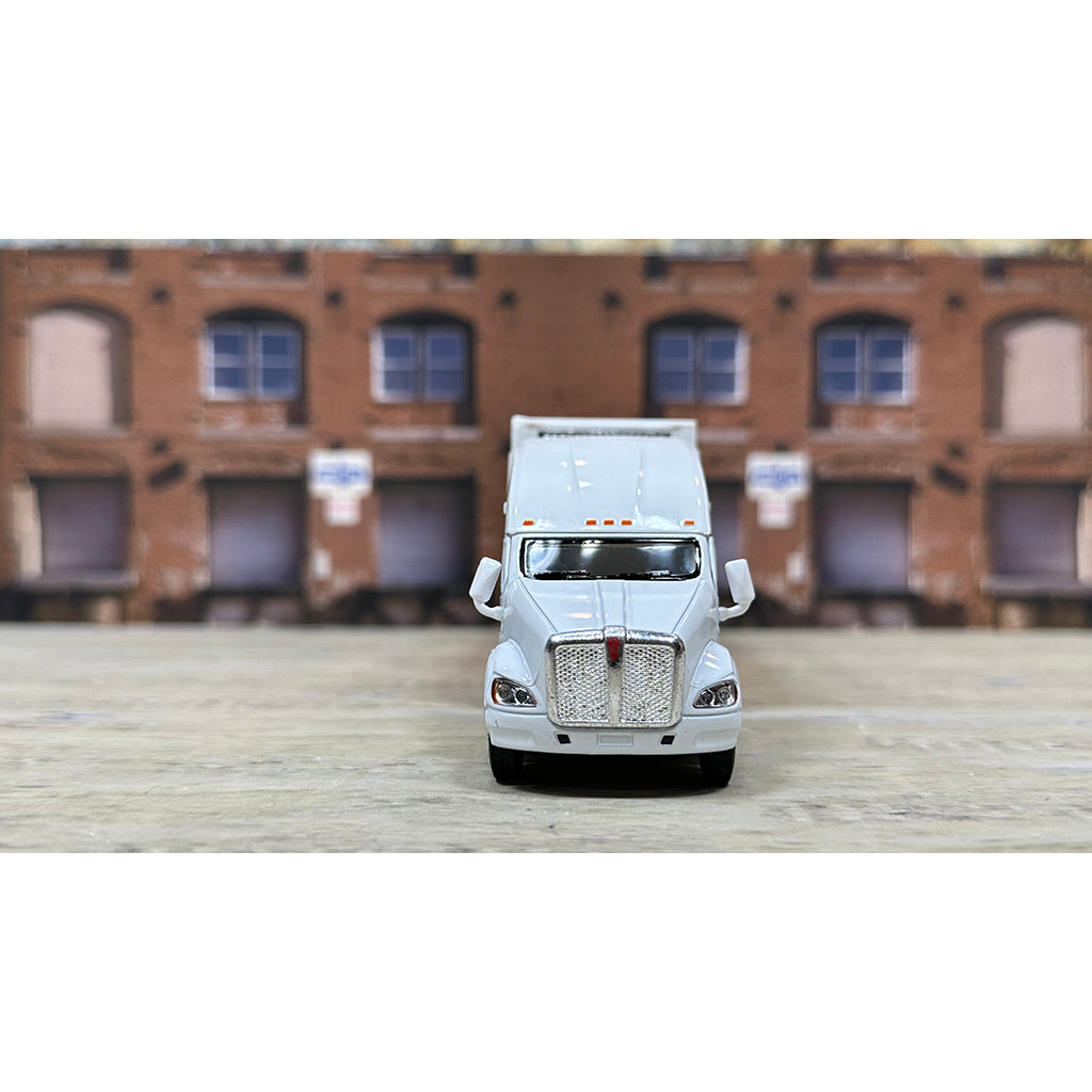 Kenworth T700 w/Moving Van Trailer "Blue Line Distribution - Little Caesars Pizza - Hot-N-Ready - We Deliver - Order Online"