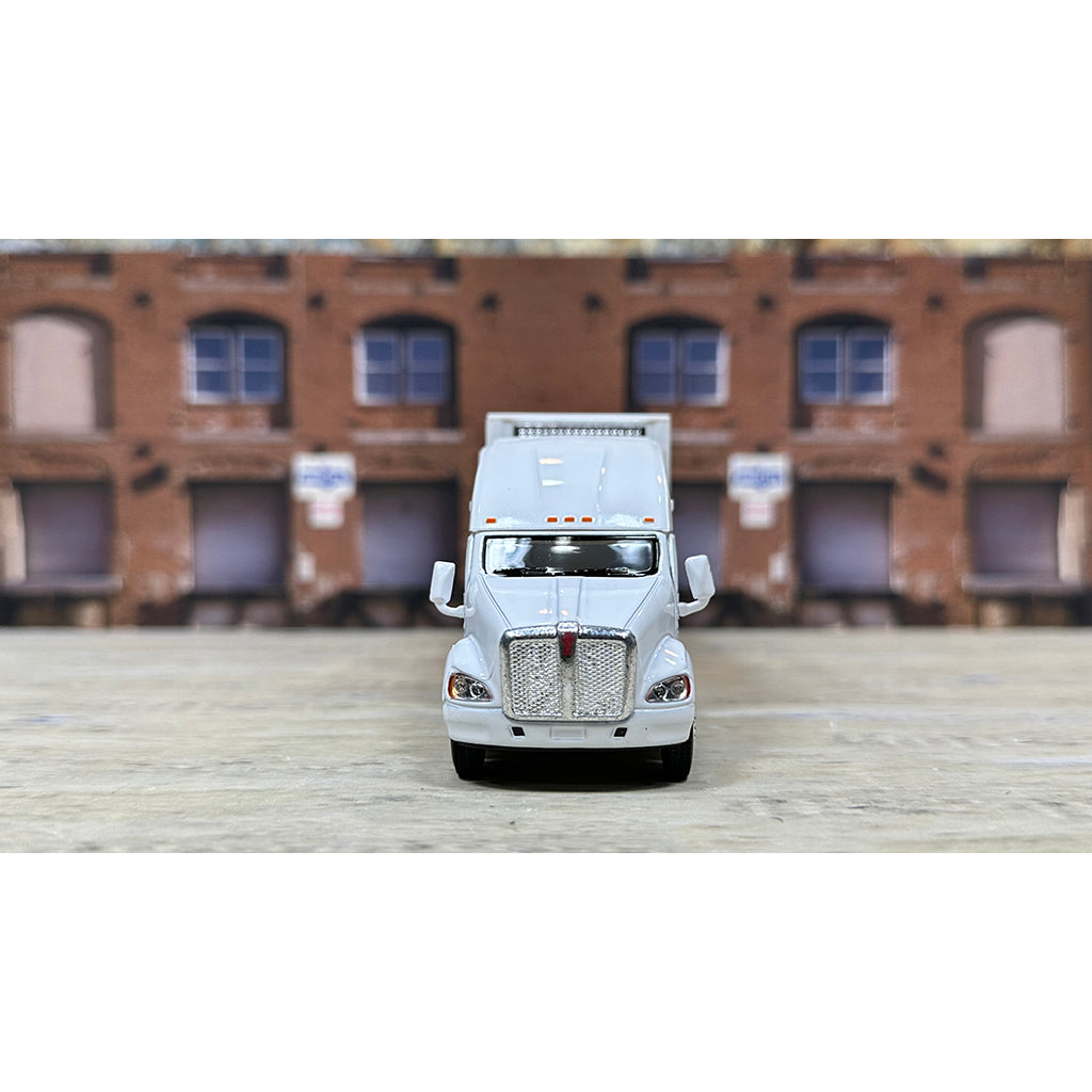 Kenworth T700 w/Moving Van Trailer "Blue Line Distribution - Little Caesars Pizza - Hot-N-Ready Pizza"