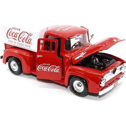 1955 Ford F-100 Pickup "Coca-Cola" (Red/White)