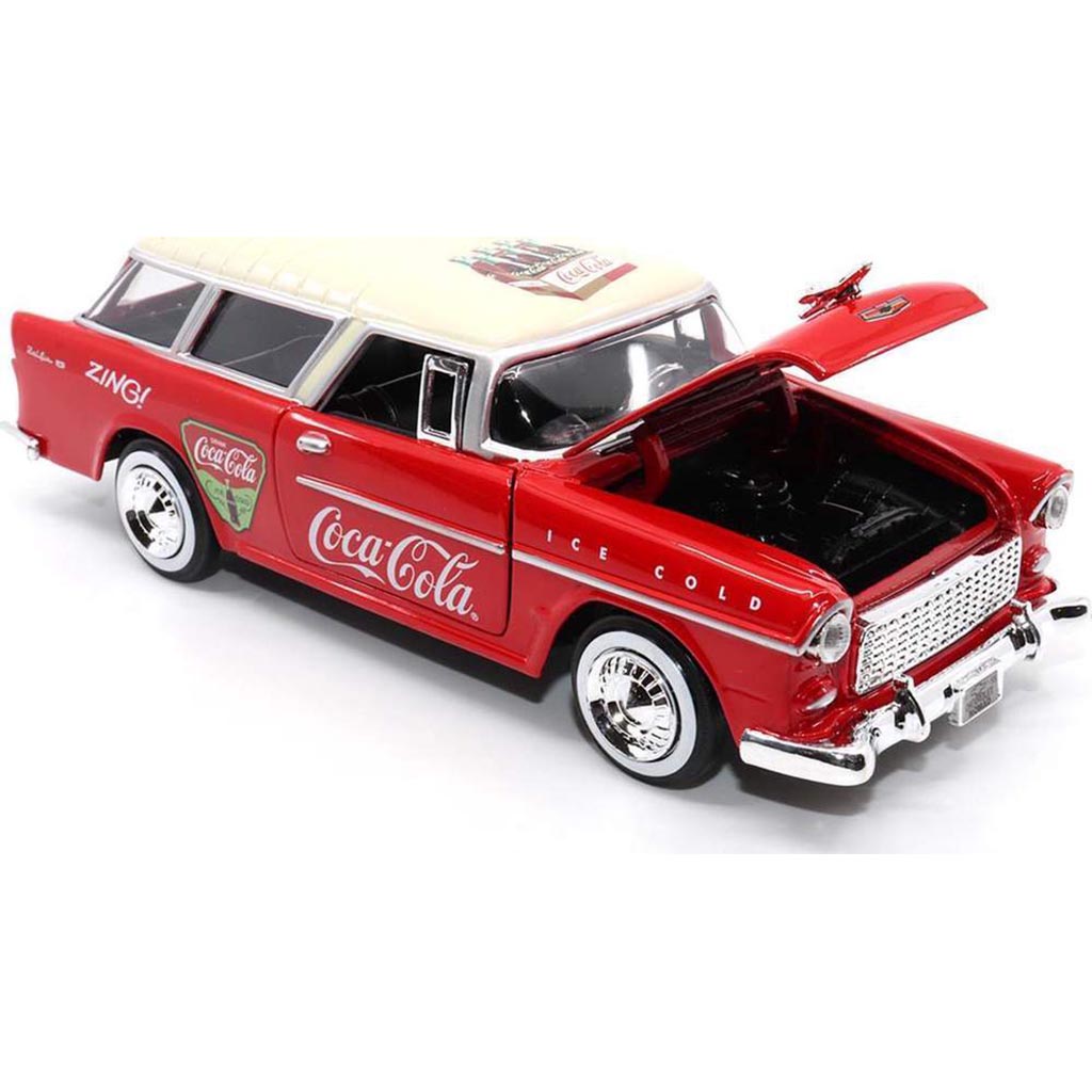 1955 Chevrolet Bel Air Nomad "Coca-Cola" (Red/White)