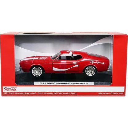 1971 Ford Mustang Sports Roof "Coca-Cola" (Red)