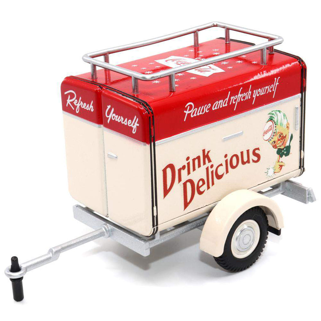 Cargo Trailer "Coca-Cola" (Red/White)