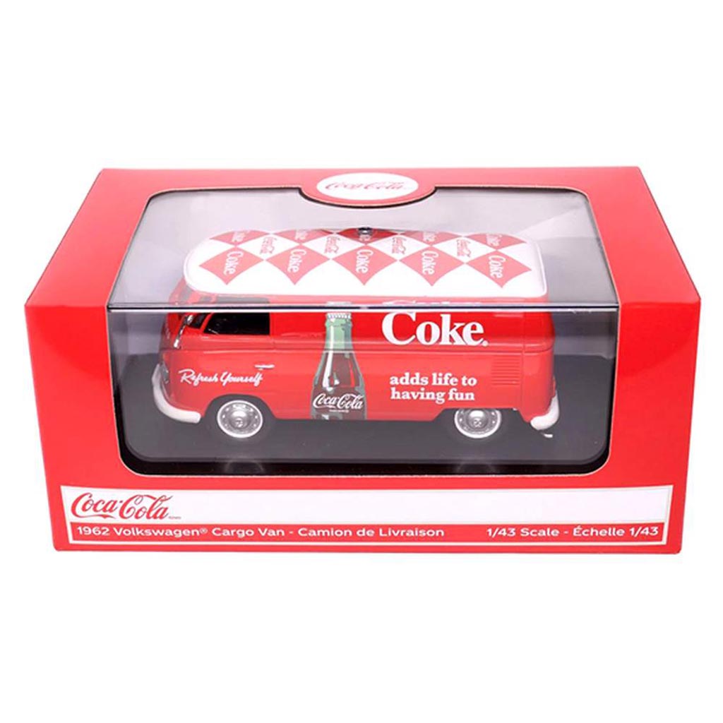 1962 Volkswagen Cargo Van "Coca-Cola" (Red/White)