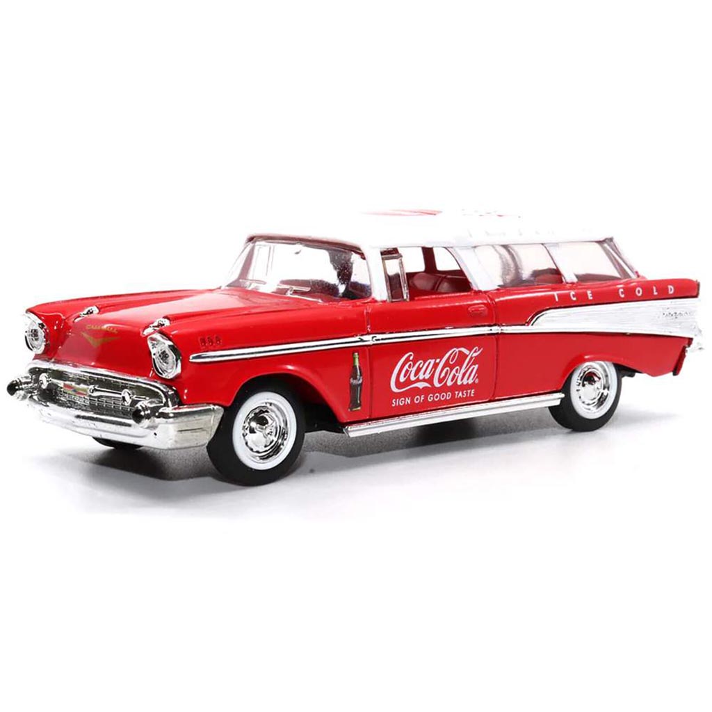 1957 Chevy Bel Air Nomad "Coca-Cola" (Red/White)