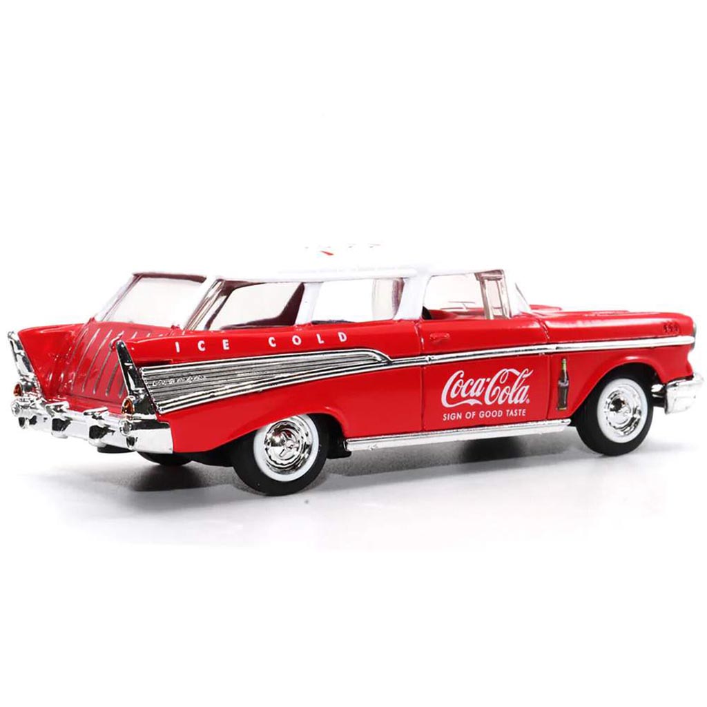 1957 Chevy Bel Air Nomad "Coca-Cola" (Red/White)