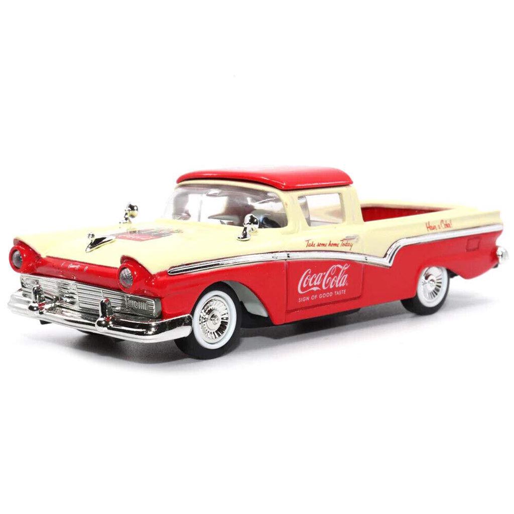 1957 Ford Ranchero Pickup "Coca-Cola" (Red/Cream)