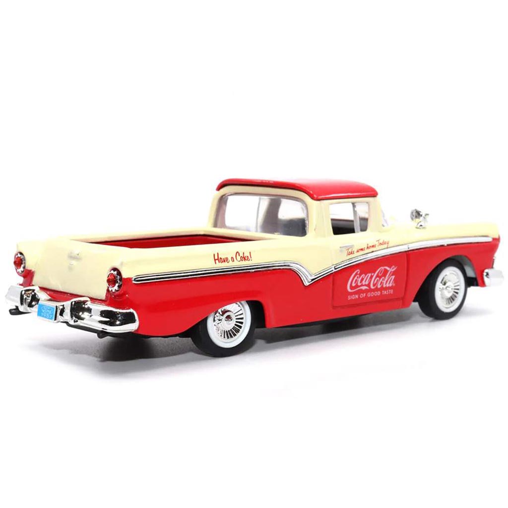 1957 Ford Ranchero Pickup "Coca-Cola" (Red/Cream)