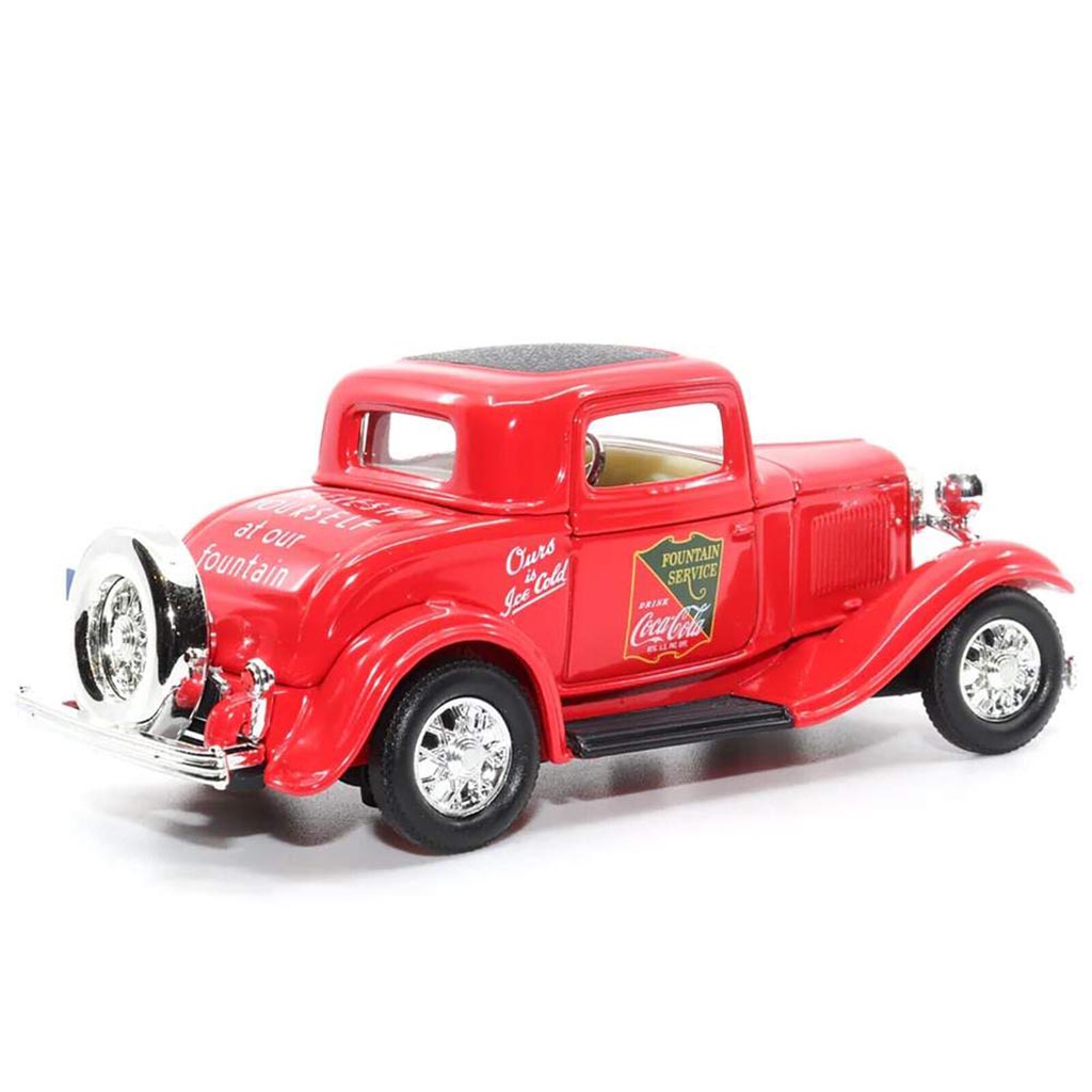 1932 Ford Model A Coupe "Coca-Cola Fountain Service" (Red)