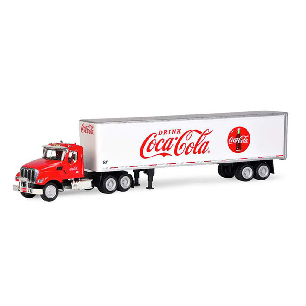 Mack Granite Day Cab w/53' Dry Van "Coca-Cola" (Red/White)