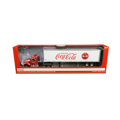 Mack Granite Day Cab w/53' Dry Van "Coca-Cola" (Red/White)