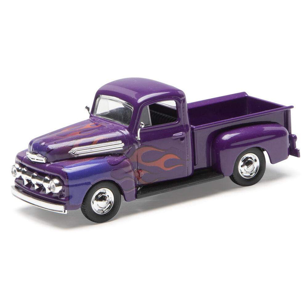 1951 Ford F-1 Pickup Truck (Purple w/Flames)