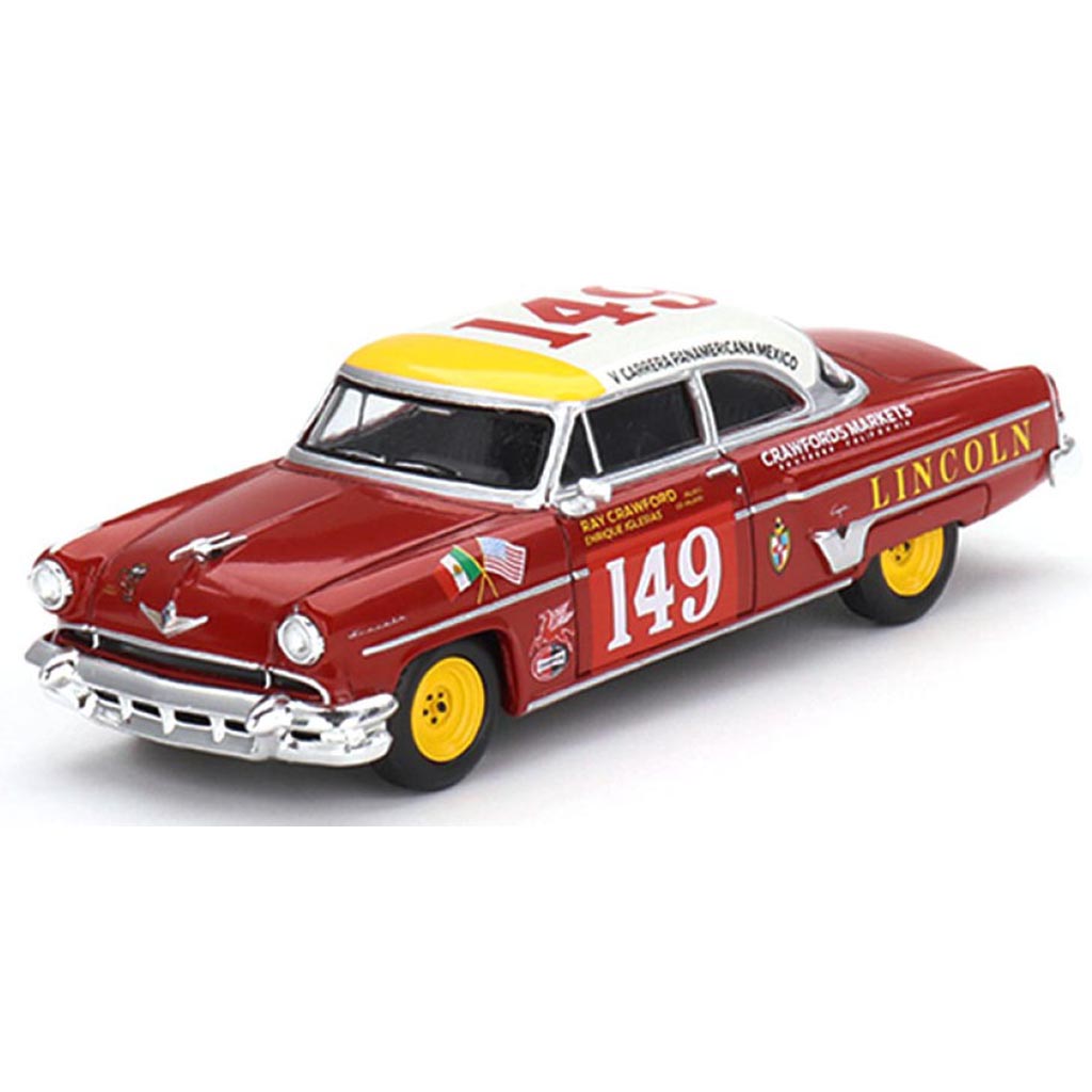 1954 Lincoln Capri "Carrera Panamericana Class Winner #149" (Red/White)