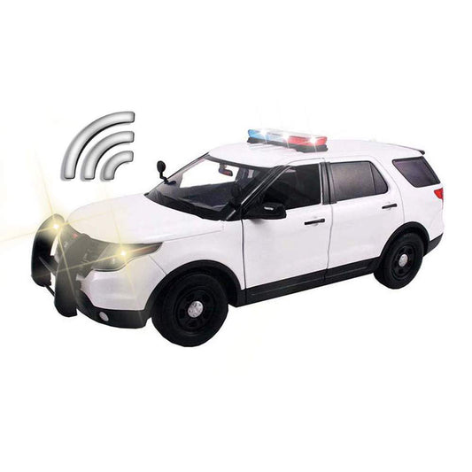 2015 Ford Police Interceptor Utility Lights & Sounds (White - Undecorated)