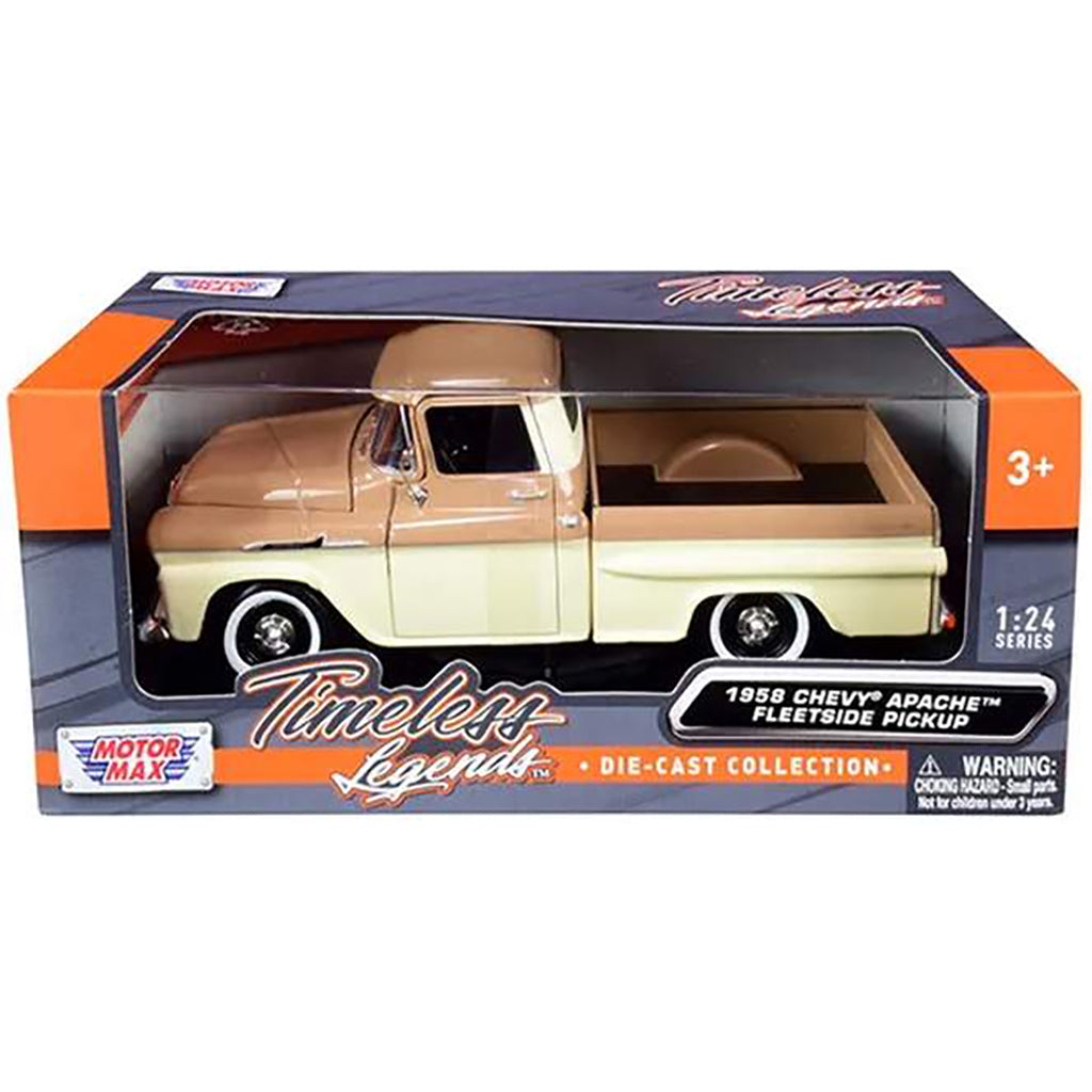1958 Chevrolet Apache Pickup Truck (Beige/Cream)