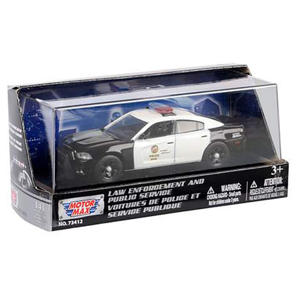 2023 Dodge Charger Pursuit "LAPD - Los Angeles Police Department, Los Angeles California" (Black/White)