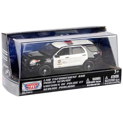 2015 Ford Police Interceptor Utility "LAPD - Los Angeles Police Department" (Black/White)