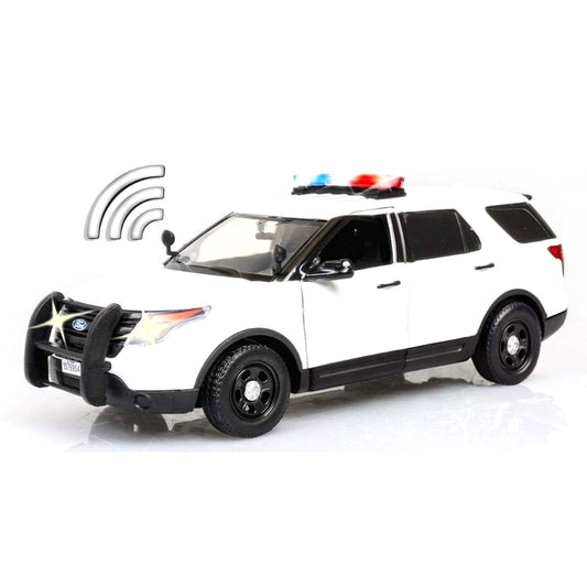 2015 Ford Police Interceptor Utility (White - Undecorated) "Lights & Sounds"