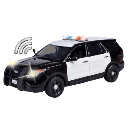 2015 Ford Police Interceptor Utility (Black/White - Undecorated) "Lights &amp; Sounds"