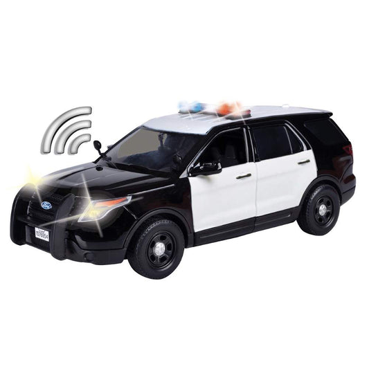 2015 Ford Police Interceptor Utility (Black/White - Undecorated) "Lights &amp; Sounds"