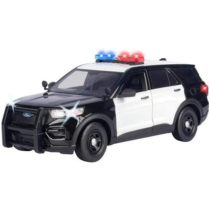 2022 Ford Police Interceptor Utility (Black/White - Undecorated) "Lights & Sounds"