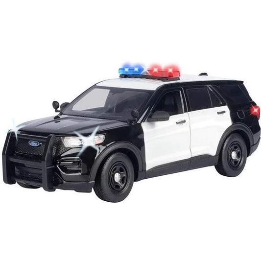 2022 Ford Police Interceptor Utility (Black/White - Undecorated) "Lights & Sounds"