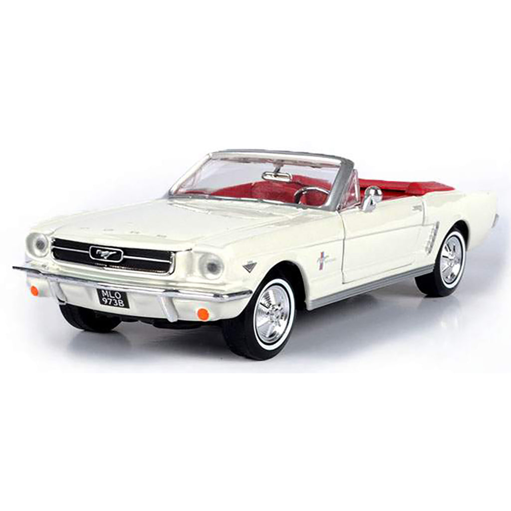 1964½ Ford Mustang Convertible (Wimbledon White/Red) "James Bond - 007 - Goldfinger"