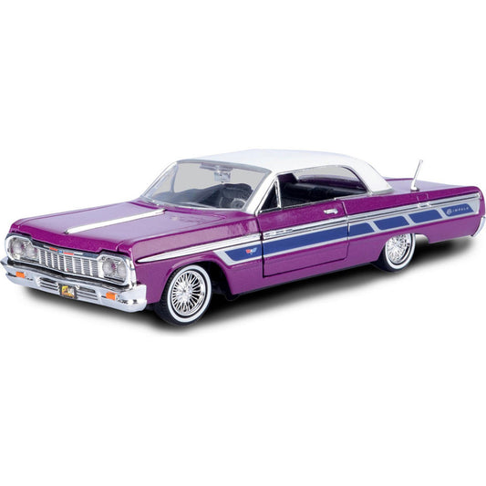1964 Chevrolet Impala Lowrider (Purple w/White Top)