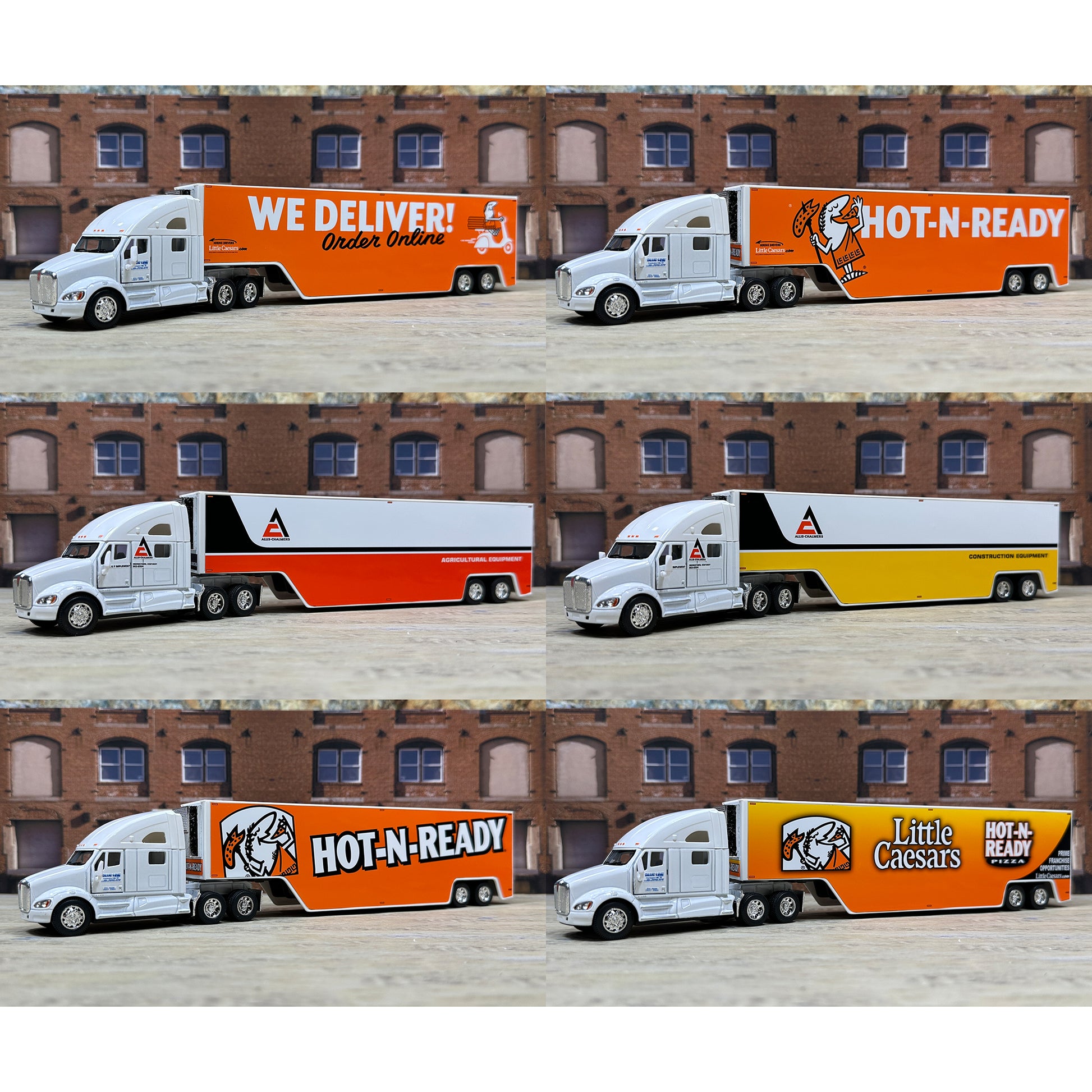 The Allis-Chalmers & Little Caesars Collection (Set of 6 Trucks)