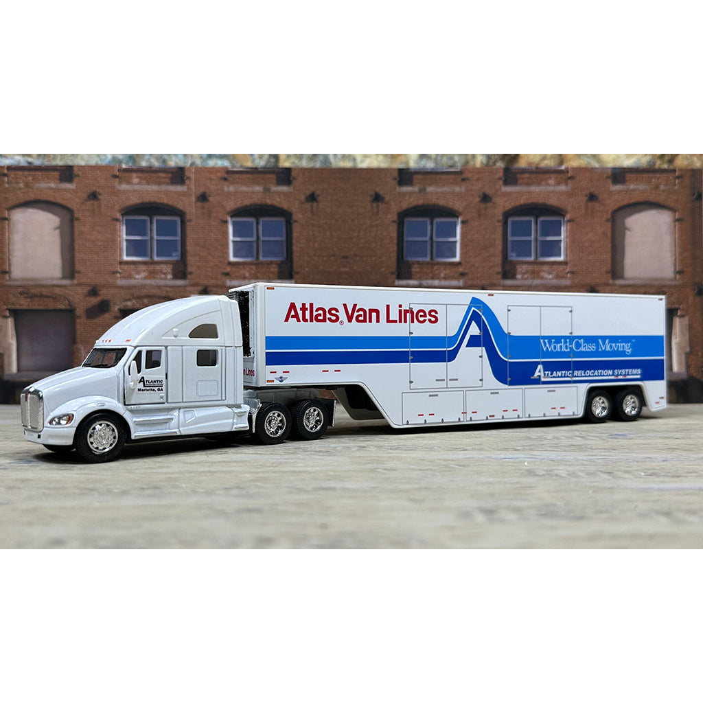 Kenworth T700 w/Moving Van Trailer "Atlantic Relocation Systems, Agent for Atlas Van Lines"