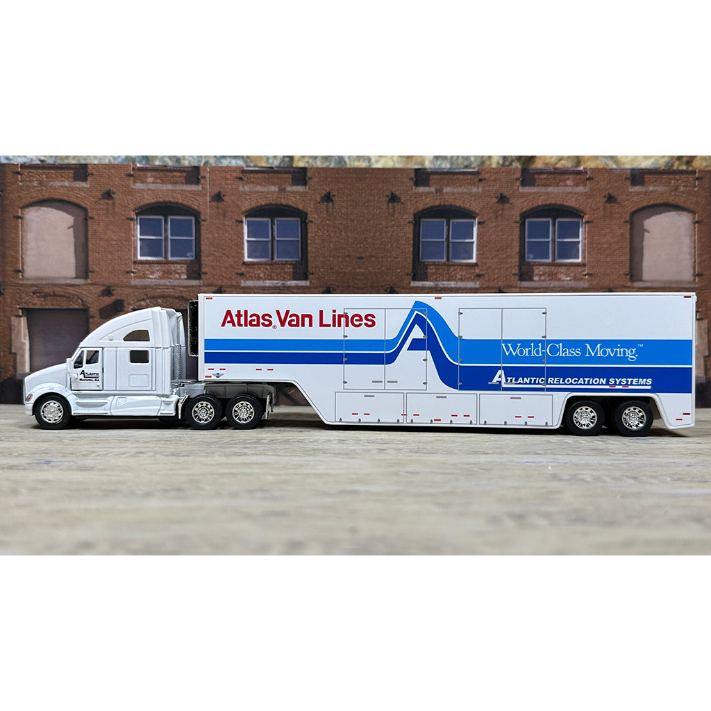 Kenworth T700 w/Moving Van Trailer "Atlantic Relocation Systems, Agent for Atlas Van Lines"