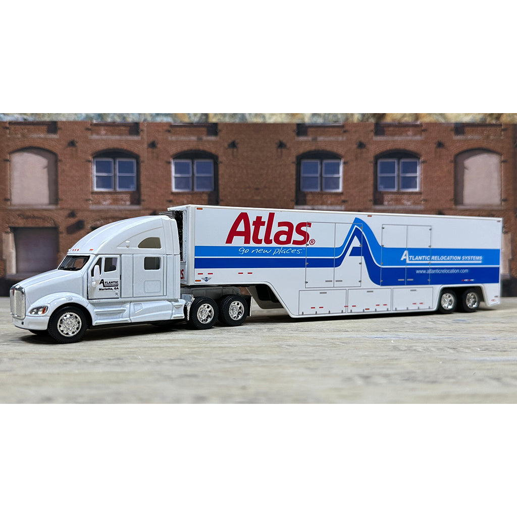 Kenworth T700 w/Moving Van Trailer "Atlantic Relocation Systems, Agent for Atlas Van Lines"