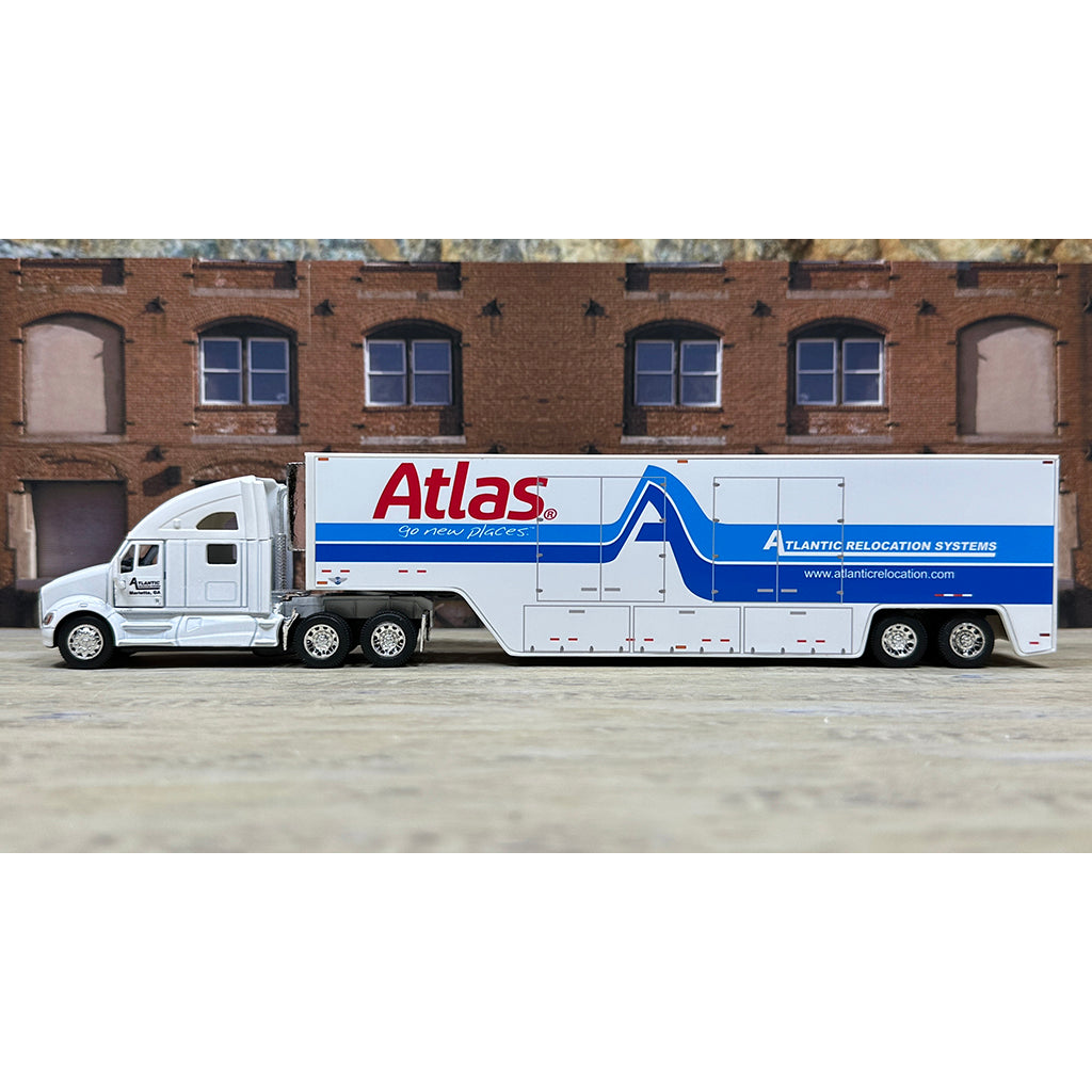 Kenworth T700 w/Moving Van Trailer "Atlantic Relocation Systems, Agent for Atlas Van Lines"
