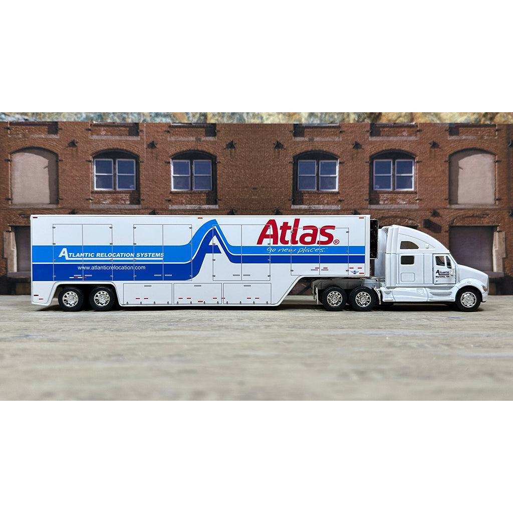 Kenworth T700 w/Moving Van Trailer "Atlantic Relocation Systems, Agent for Atlas Van Lines"