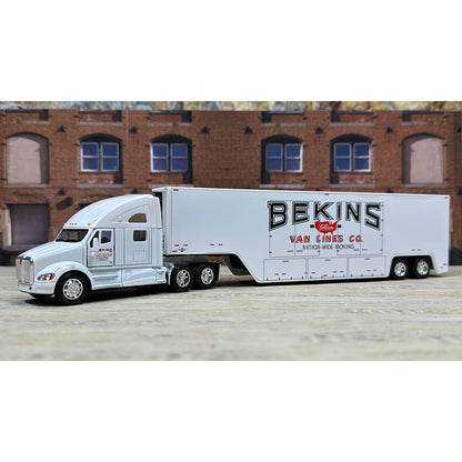 Kenworth T700 w/Moving Van Trailer "Bekins of South Florida Moving &amp; Storage of Ft. Lauderdale, Florida, Agent for Bekins Van Line - Nation-Wide Moving"