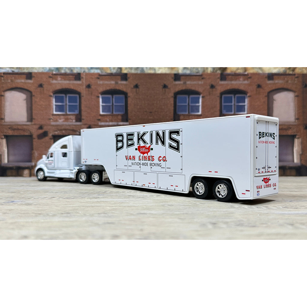 Kenworth T700 w/Moving Van Trailer "Bekins of South Florida Moving &amp; Storage of Ft. Lauderdale, Florida, Agent for Bekins Van Line - Nation-Wide Moving"