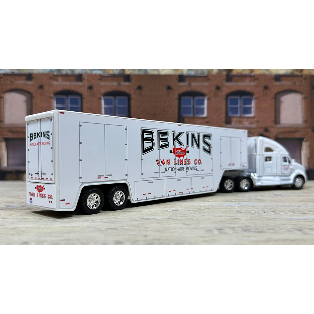 Kenworth T700 w/Moving Van Trailer "Bekins of South Florida Moving &amp; Storage of Ft. Lauderdale, Florida, Agent for Bekins Van Line - Nation-Wide Moving"