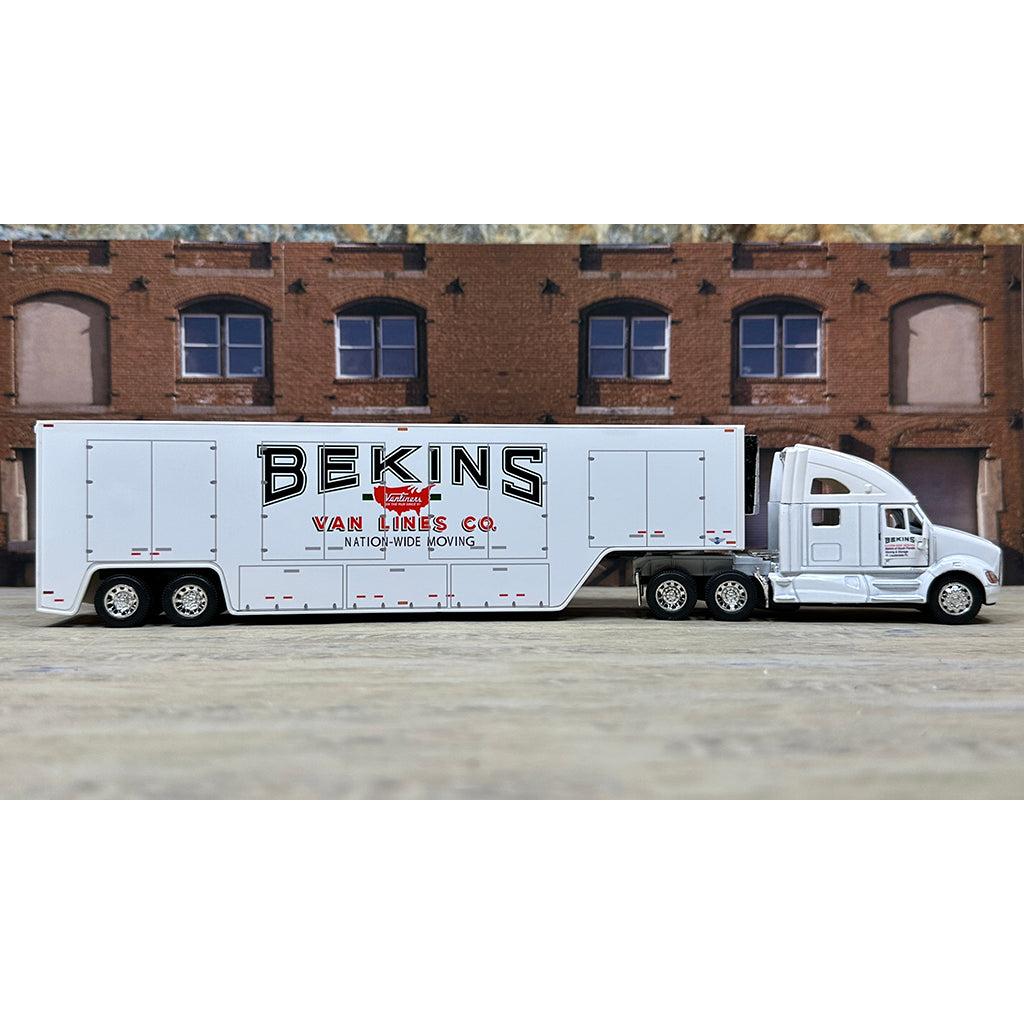 Kenworth T700 w/Moving Van Trailer "Bekins of South Florida Moving &amp; Storage of Ft. Lauderdale, Florida, Agent for Bekins Van Line - Nation-Wide Moving"