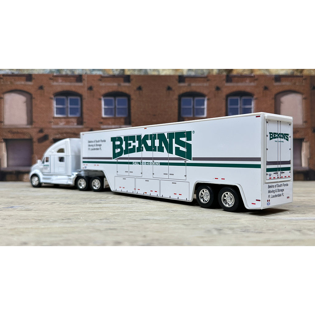 Kenworth T700 w/Moving Van Trailer "Bekins of South Florida Moving &amp; Storage of Ft. Lauderdale, Florida, Agent for Bekins Van Line - Nation-Wide Moving"