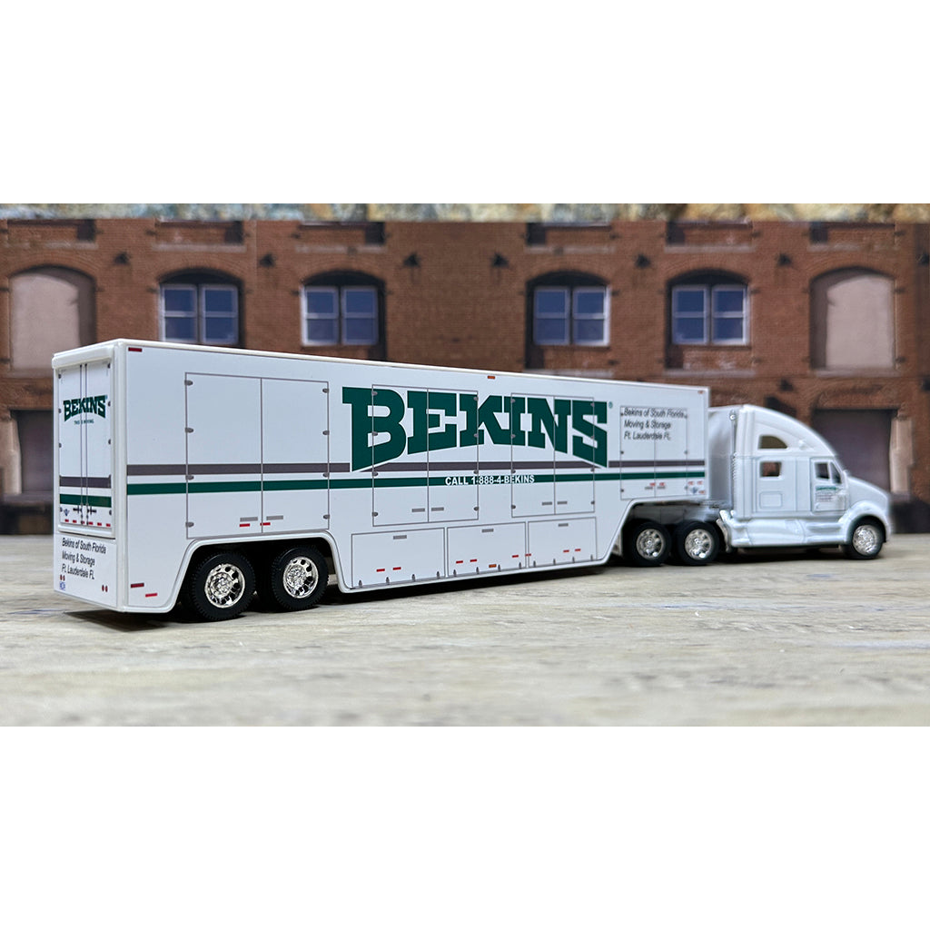 Kenworth T700 w/Moving Van Trailer "Bekins of South Florida Moving &amp; Storage of Ft. Lauderdale, Florida, Agent for Bekins Van Line - Nation-Wide Moving"