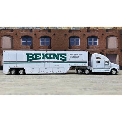 Kenworth T700 w/Moving Van Trailer "Bekins of South Florida Moving &amp; Storage of Ft. Lauderdale, Florida, Agent for Bekins Van Line - Nation-Wide Moving"
