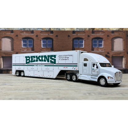 Kenworth T700 w/Moving Van Trailer "Bekins of South Florida Moving &amp; Storage of Ft. Lauderdale, Florida, Agent for Bekins Van Line - Nation-Wide Moving"