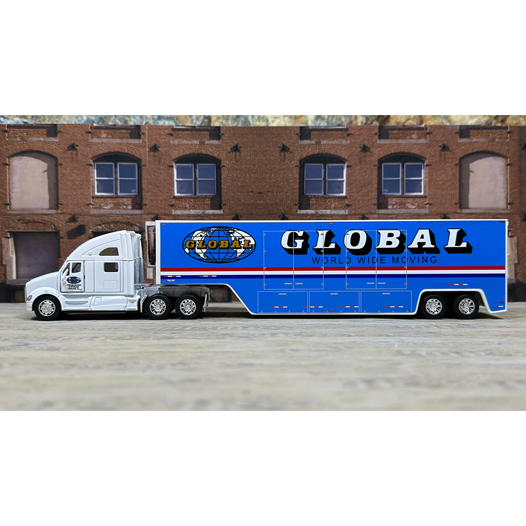 Kenworth T700 w/Moving Van Trailer "Conlon Moving &amp; Storage of Pawtucket, Rhode Island, Agent for Global Van Lines - World Wide Moving"