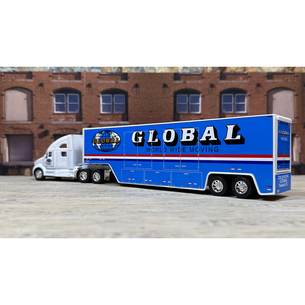 Kenworth T700 w/Moving Van Trailer "Conlon Moving &amp; Storage of Pawtucket, Rhode Island, Agent for Global Van Lines - World Wide Moving"