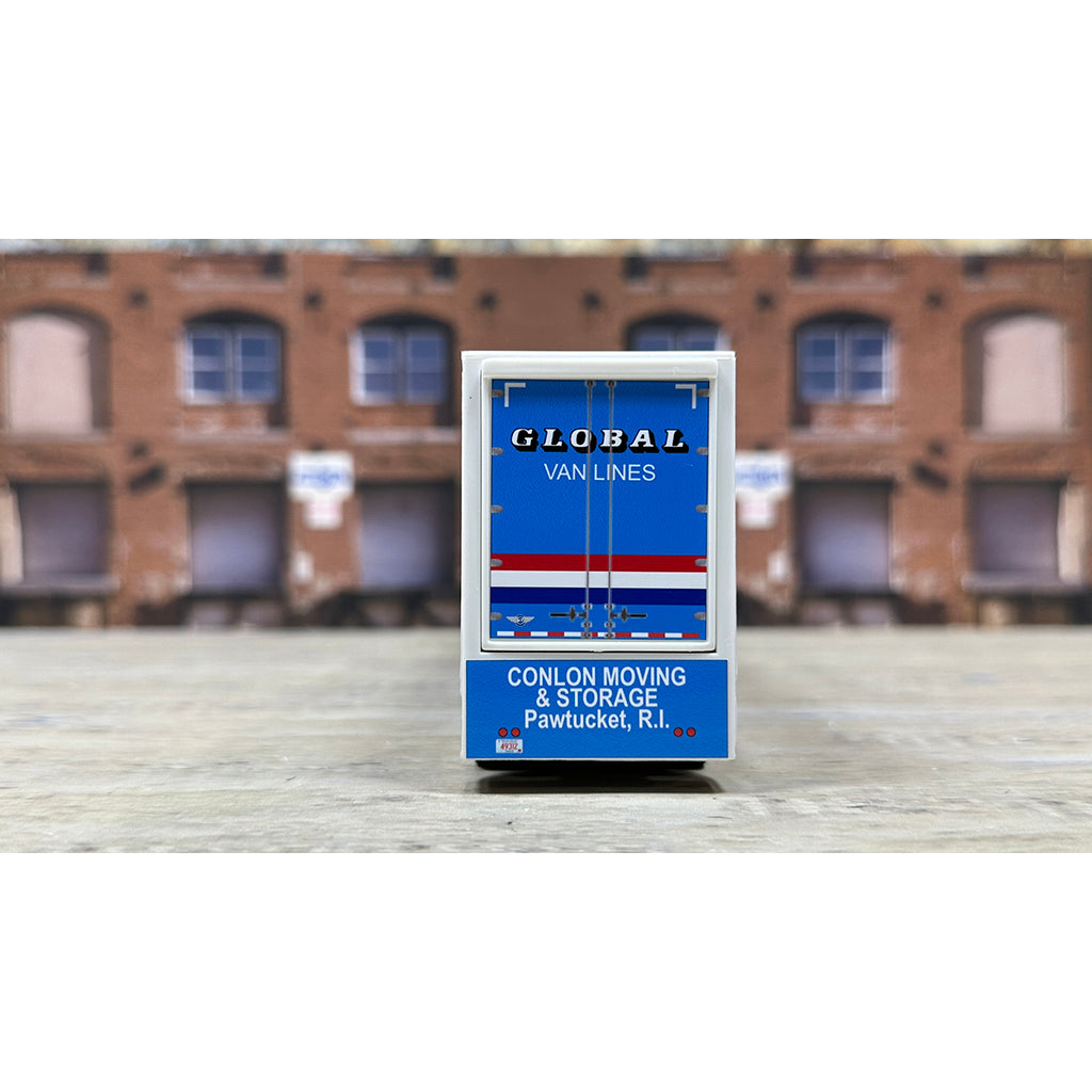 Kenworth T700 w/Moving Van Trailer "Conlon Moving &amp; Storage of Pawtucket, Rhode Island, Agent for Global Van Lines - World Wide Moving"