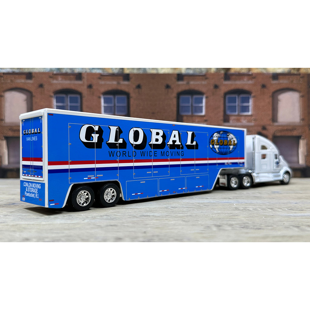 Kenworth T700 w/Moving Van Trailer "Conlon Moving &amp; Storage of Pawtucket, Rhode Island, Agent for Global Van Lines - World Wide Moving"