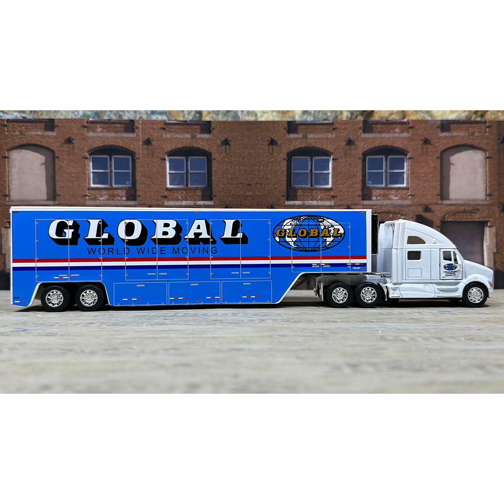 Kenworth T700 w/Moving Van Trailer "Conlon Moving &amp; Storage of Pawtucket, Rhode Island, Agent for Global Van Lines - World Wide Moving"