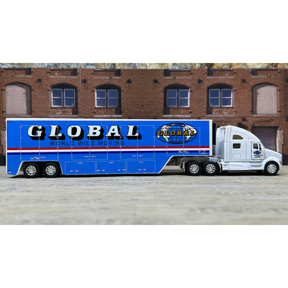 Kenworth T700 w/Moving Van Trailer "Conlon Moving &amp; Storage of Pawtucket, Rhode Island, Agent for Global Van Lines - World Wide Moving"