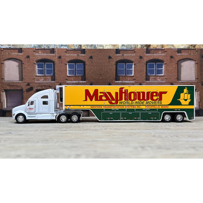 Kenworth T700 w/Moving Van Trailer "Western Transportation Systems Inc. of Pocatello, Idaho, Agent for Mayflower Moving &amp; Storage - World-Wide Movers"